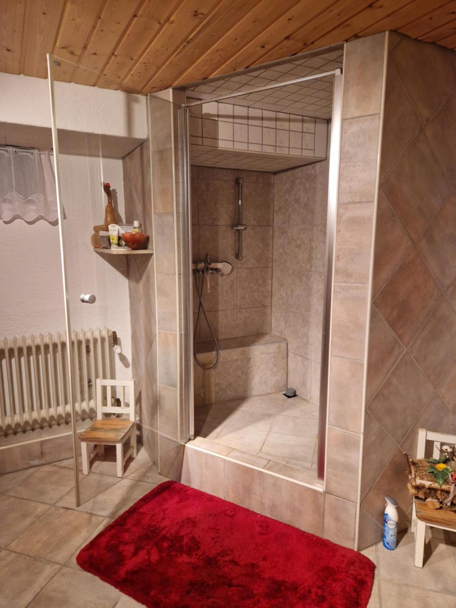 Grosses Gemuetliches Zimmer Mit Eigener Dusche Und Sauna Auf Wunsch 라인슈테텐 외부 사진